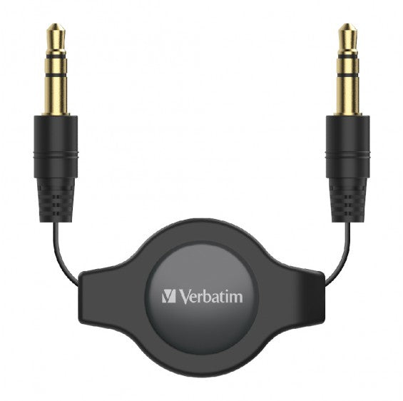 Verbatim 66573 audio cable 1 m 3.5mm Black