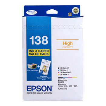 Epson 138 Original Black,Cyan,Magenta,Yellow 4 pc(s)