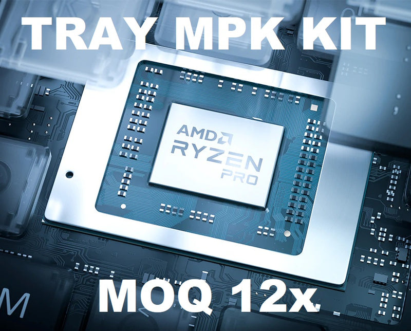 AMD-P (Clamshell Or Installed On MBs) AMD Ryzen 5 5600G 'TRAY', AM4 CPU, 4.4GHz, 19MB, 65W TRAY CPU+FAN MPK KIT 1YW (AMDCPU) (RYZEN5000)(TRAY-P)