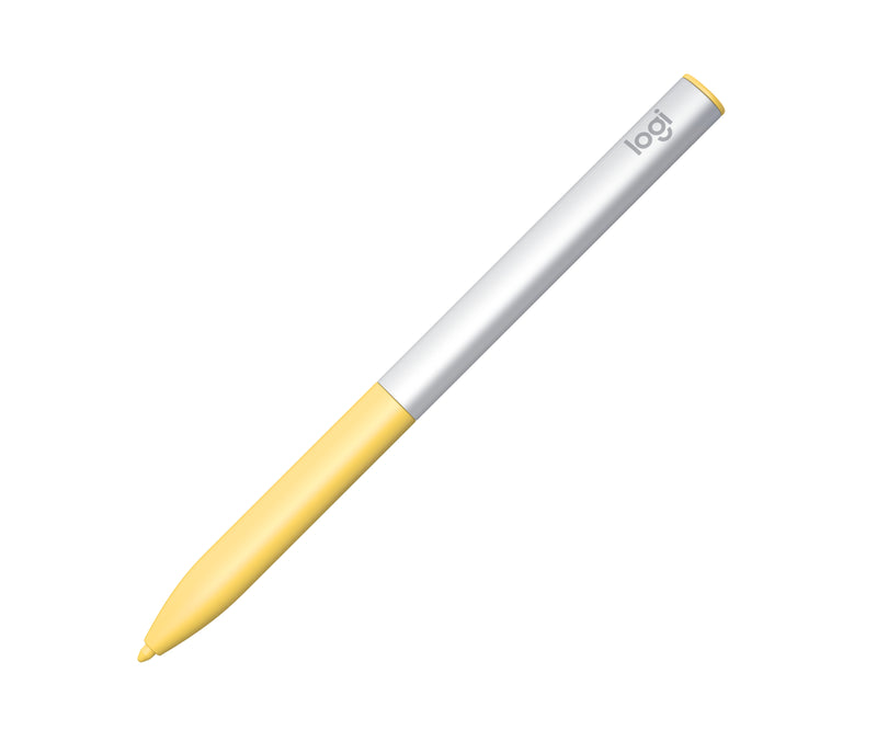 Logitech Pen stylus pen 15 g Aluminium, Yellow