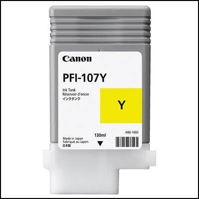 Canon PFI-107Y ink cartridge 1 pc(s) Original Yellow