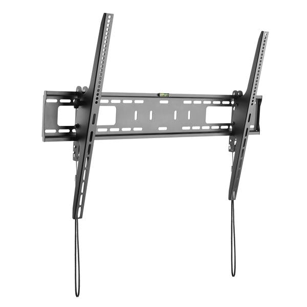 StarTech TV Wall Mount supports 60-100 inch VESA Displays (165lb/75kg) - Heavy Duty Tilting Universal TV Wall Mount - Adjustable Mounting Bracket for Large Flat Screens - Low Profile