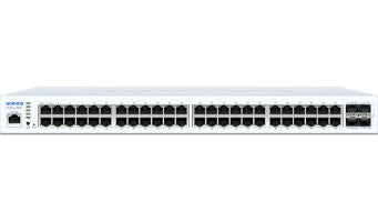 Sophos CS110-48FP Managed Gigabit Ethernet (10/100/1000) Power over Ethernet (PoE) 1U Silver