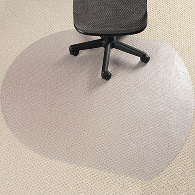 MARBIG GLASS CLEAR CHAIRMAT CONTEMPO 990 X 1240MM