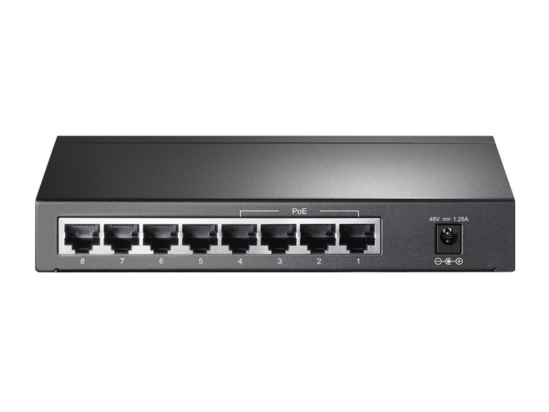 TP-Link TL-SG1008P network switch Unmanaged Gigabit Ethernet (10/100/1000) Power over Ethernet (PoE) Hazelnut