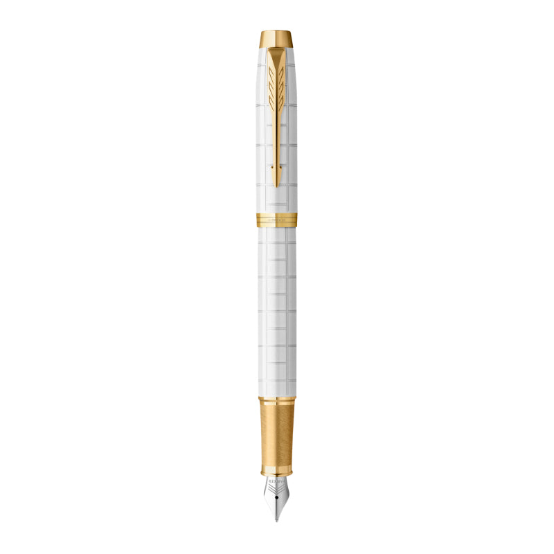 Parker 2143652 fountain pen Cartridge filling system Gold, White 1 pc(s)
