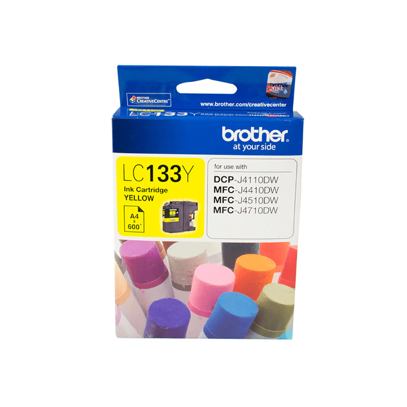 Brother LC133Y ink cartridge 1 pc(s) Original High (XL) Yield Yellow