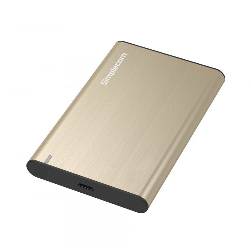 Simplecom SE221 HDD/SSD enclosure Gold 2.5"