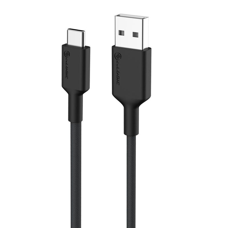 ALOGIC 1m Elements Pro USB 2.0 USB-A to USB-C Cable- Black