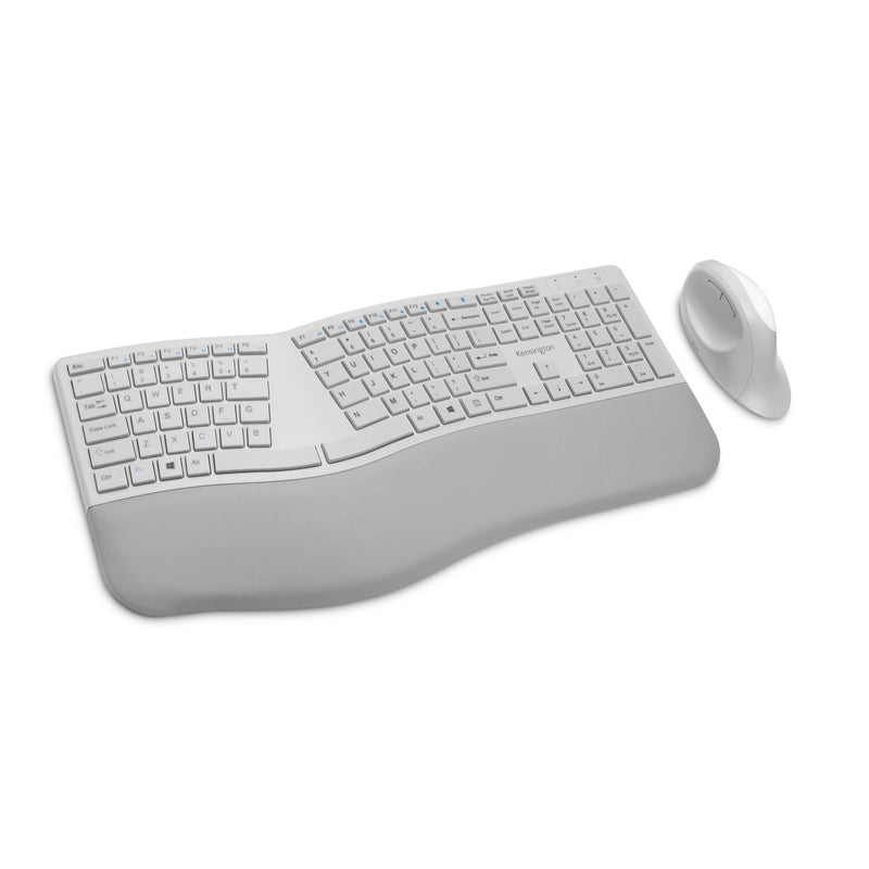 Kensington Pro FitÂ® Ergo Wireless Keyboard and MouseâGray