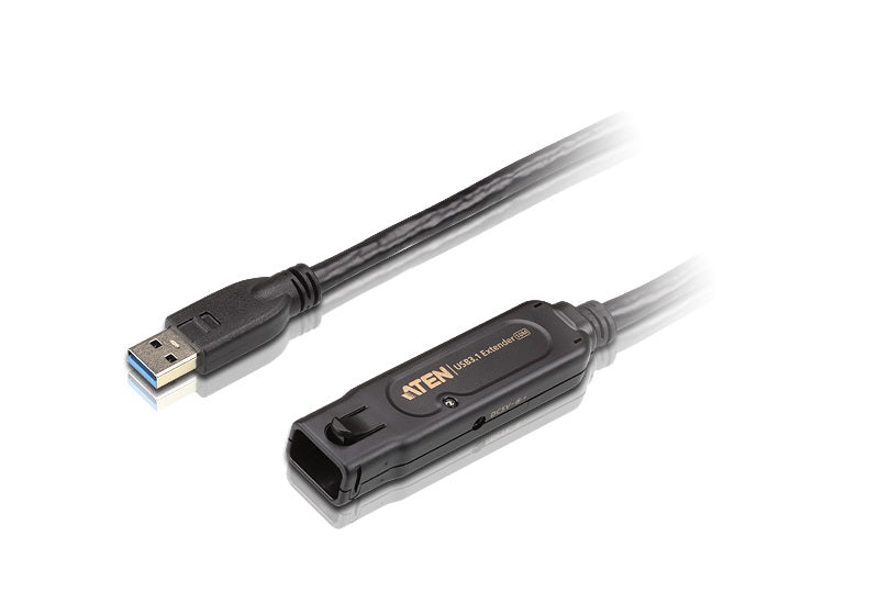ATEN UE3310-AT-U USB cable 10 m USB 3.2 Gen 1 (3.1 Gen 1) USB A Black