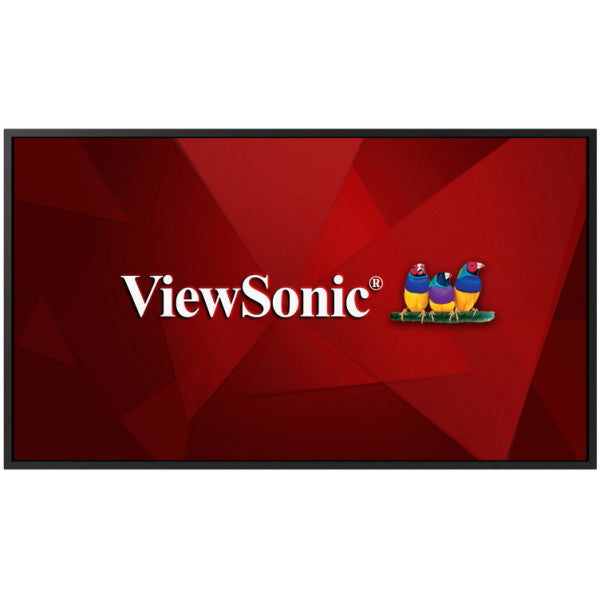 Viewsonic CDE5520 signage display Digital signage flat panel 139.7 cm (55") IPS 4K Ultra HD Black Built-in processor Android 8.0
