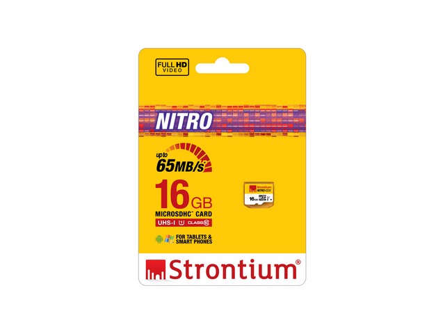 Strontium Technology NITRO MicroSD Card only 16GB