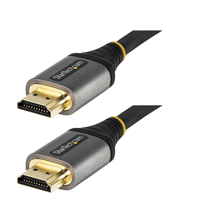 StarTech 16ft (5m) HDMI 2.1 Cable 8K - Certified Ultra High Speed HDMI Cable 48Gbps - 8K 60Hz/4K 120Hz HDR10+ eARC - Ultra HD 8K HDMI Cable - Monitor/TV/Display - Flexible TPE Jacket