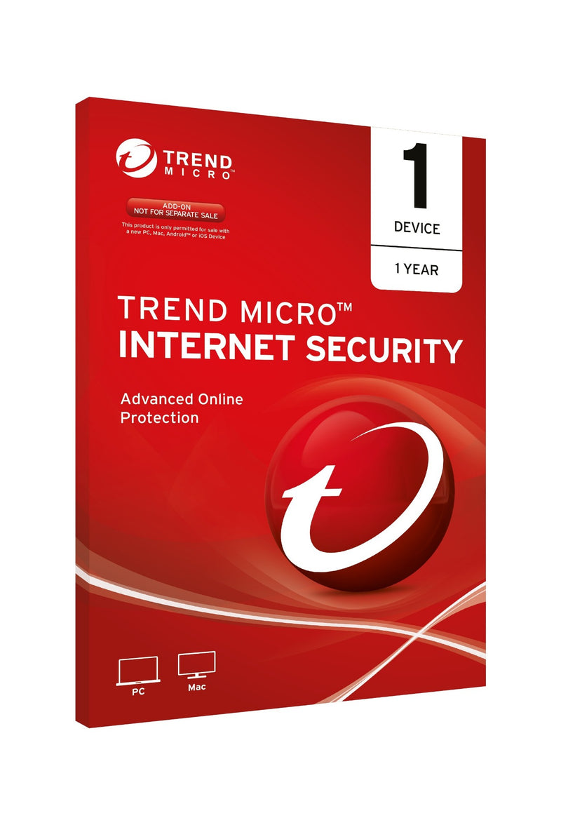 TREND MICRO Trend Micro Internet Security (1 Devices) 12mth Add-On