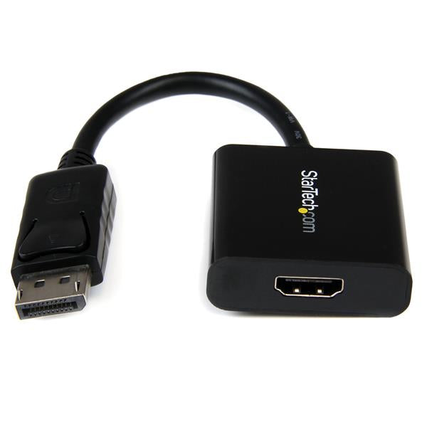 StarTech.com DisplayPort to HDMI Active Video and Audio Adapter Converter - DP to HDMI - 1920x1200