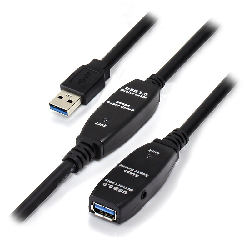 ALOGIC 10m USB 3.0 Active Extension Type A to Type A Cable- Male to Female