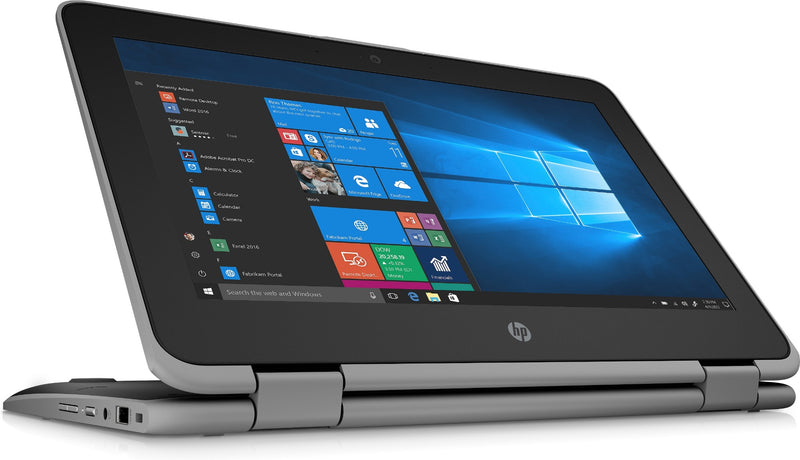 HP ProBook x360 11 G4 Hybrid (2-in-1) Black, Silver 29.5 cm (11.6) 1366 x 768 pixels Touchscreen Intel® Core™ M 8 GB LPDDR3-SDRAM 128 GB SSD Wi-Fi 5 (802.11ac) Windows 10 Pro