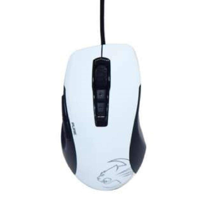 Roccat KONE PURE OWL-EYE Optical RGB Gaming Mouse - Black & White - Customisable illumination, 12000DPI, 51