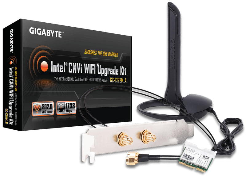 Gigabyte GC-CI22M_A networking card WLAN / Bluetooth 1730 Mbit/s Internal