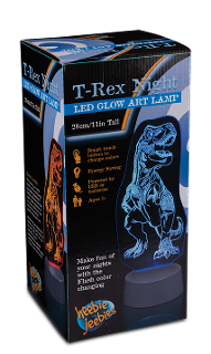 HEEBIE JEEBIES The T-Rex LED Lamp