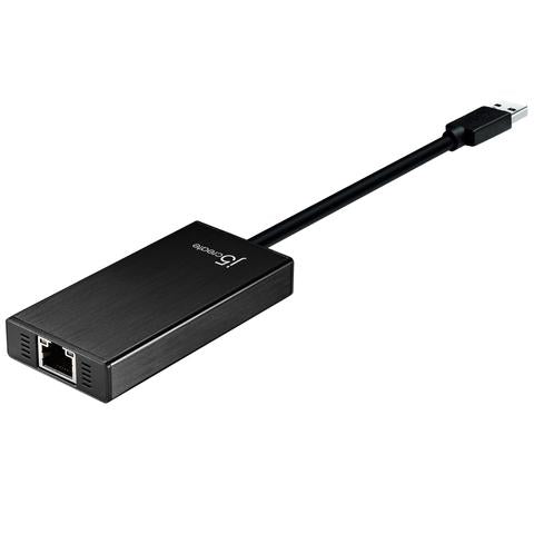 j5create JUH470 USB 3.0 Gigabit Ethernet & 3-Port Hub