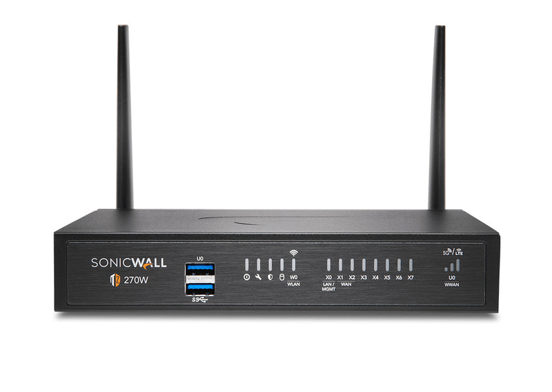 SonicWall TZ270W hardware firewall 2000 Mbit/s