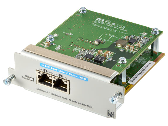 Hewlett Packard Enterprise 2920 2-port 10GBASE-T network switch module 10 Gigabit Ethernet,Fast Ethernet,Gigabit Ethernet