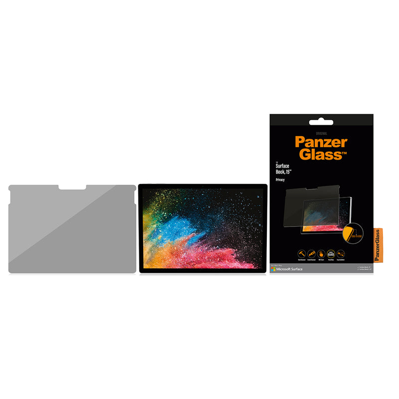 PanzerGlass ™ Microsoft Surface Book 15″ - Privacy | Screen Protector Glass
