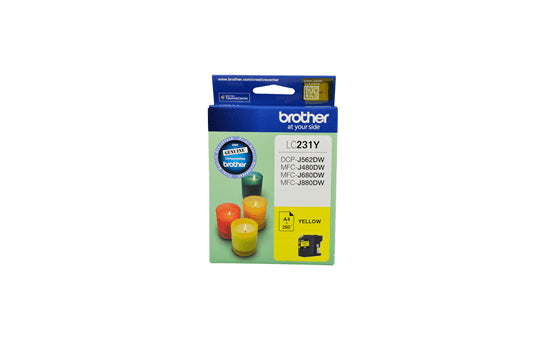 Brother LC231Y ink cartridge 1 pc(s) Original Yellow