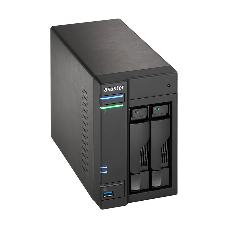 Asustor AS6302T NAS/storage server Ethernet LAN Black J3355