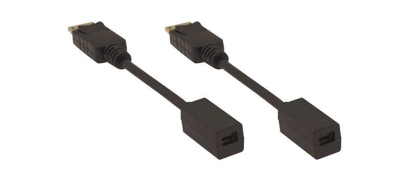 Kramer Electronics ADC-DPM/MDPF video cable adapter DisplayPort Mini DisplayPort Black
