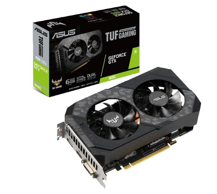ASUS TUF-GTX1660-6G-GAMING NVIDIA GeForce GTX 1660 6 GB GDDR5
