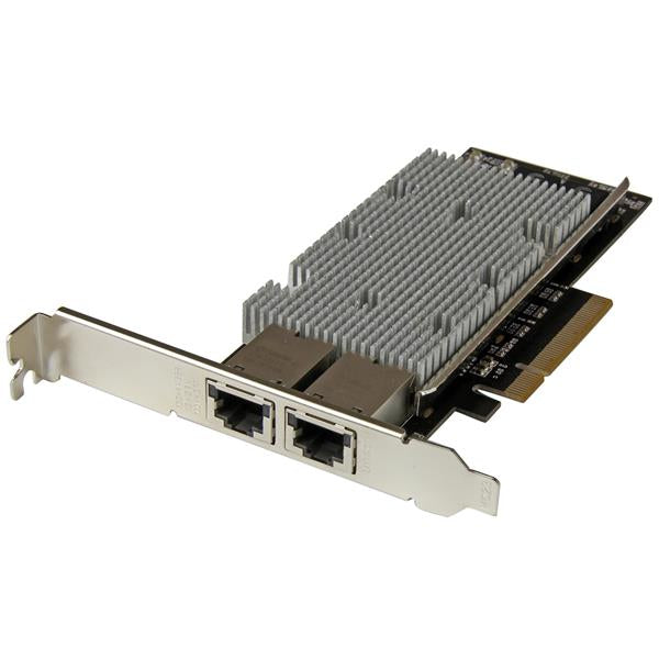 StarTech 2-Port PCI Express 10GBase-T Ethernet Network Card - with Intel X540 Chip