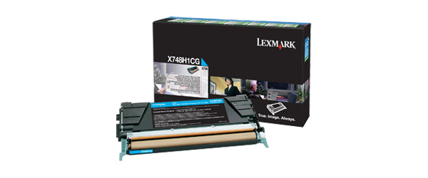 Lexmark X748H1CG toner cartridge 1 pc(s) Original Cyan