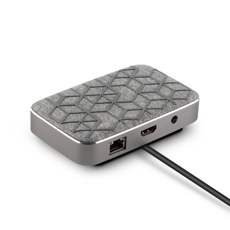 Moshi Symbus Q USB-C Dock & Qi Charger - Grey