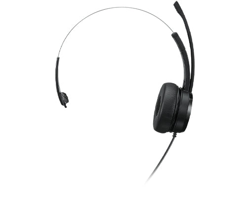 Lenovo 100 Mono Headset Wired Head-band Office/Call center USB Type-A Black